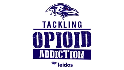 Leidos teams up with the NFL's Baltimore Ravens to tackle opioid addiction