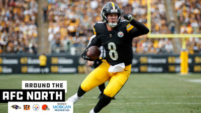 Kenny Pickett makes his debut as the Steelers bench Mitch Trubisky in the  third quarter vs. the Jets 