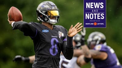 SociaLight: Lamar Jackson Debuts New Visor At Camp