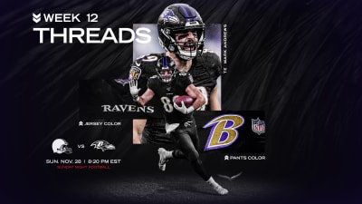 Ravens Breaking Out Rare Uniforms for Big Falcons Game