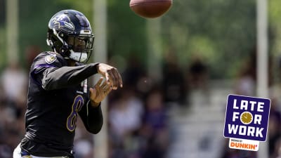 Lamar Jackson's explosive reaction: Helmet toss marks frustrating training  session