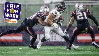 Patriots Pull Off Big Upset, Beating Ravens 23-17 On Rain-Soaked