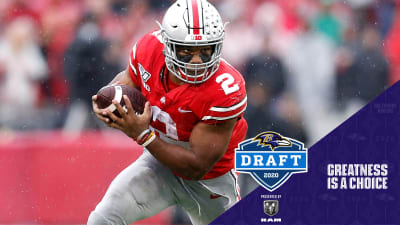 J.K. Dobbins, Ravens' draft pick, is surprised he wound up joining  Baltimore's backfield, too 