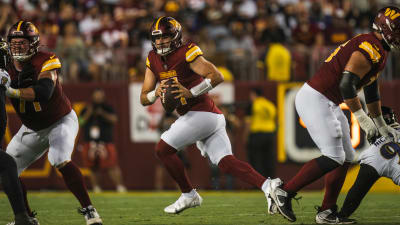 Commanders' Sam Howell looks the part of starting QB in limited preseason  action vs. Browns 