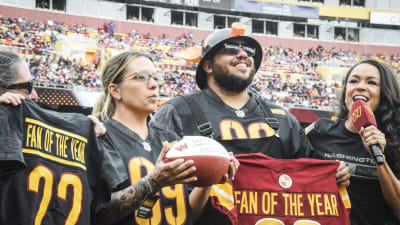 Staunton man named Washington Commanders fan of the year