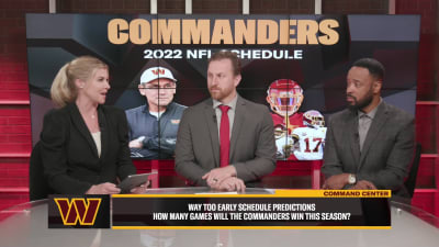 Commanders schedule 2022: Dates & times for all 17 games, strength of  schedule, final record prediction