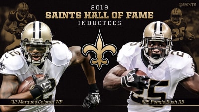 Super Bowl heroes Reggie Bush, Marques Colston headed into Saints Hall of  Fame; watch announcement, Saints