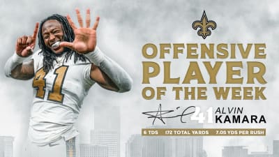 Alvin Kamara Joins the Legendary Ernie Nevers