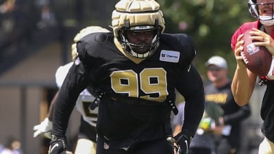 Khalen Saunders, New Orleans Saints rebuilt defensive line impress