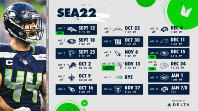 2022 Seattle Seahawks Schedule: Complete schedule, dates, times