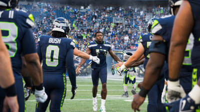 seahawks blue jersey grey pants