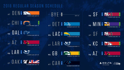 Seahawks 2021 schedule includes ten games on Q13 FOX, five prime-time games