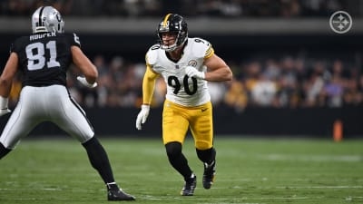 In 1st game for Steelers, Joey Porter Jr. has an INT, then gives ball to Steelers  legend father