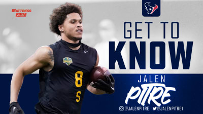 Houston Texans DB Jalen Pitre described his perfect BBQ plate, go-to  karaoke tune, first memory as a kid and much more.