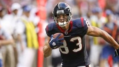 Houston Texans wide receiver Kevin Walter during the second quarter of a  NFL football game against the Jacksonville Jaguars Sunday, Sept. 27, 2009  in Houston. (AP Photo/Eric Gay Stock Photo - Alamy