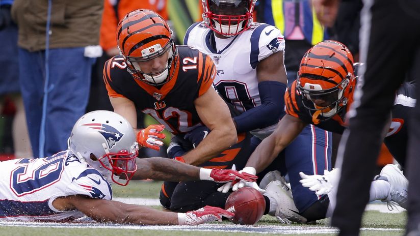 Bengals Trail The New England Patriots 13 10 At Halftime