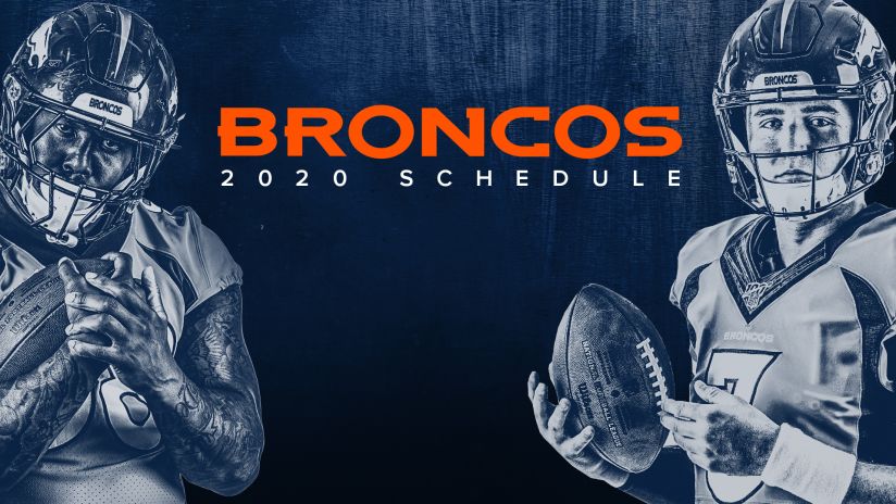 denver broncos schedule 2017 print