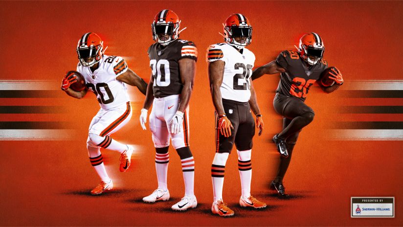 Browns pay homage to past, look ahead 