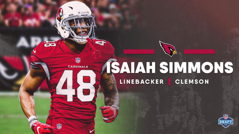 Cardinals first-round pick Isaiah Simmons explains why he chose No. 48