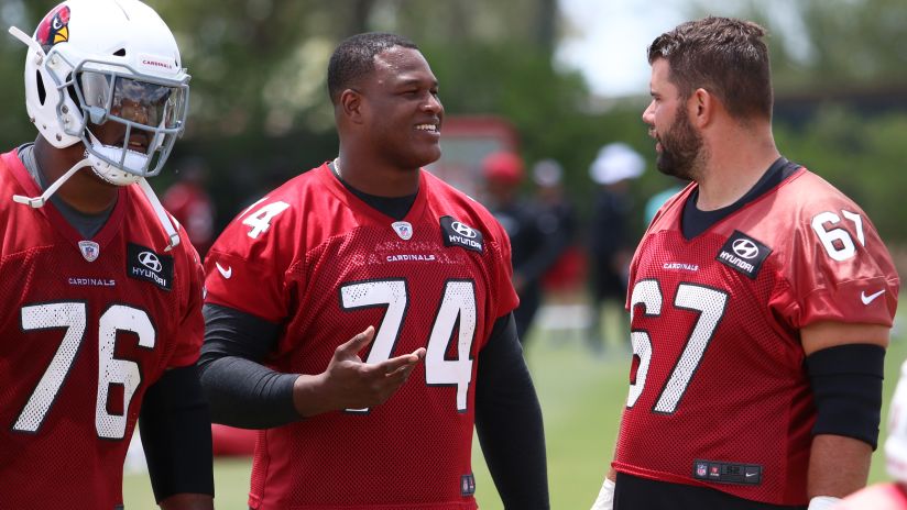 Cardinals Offensive Linemen Glad For Fresh Start