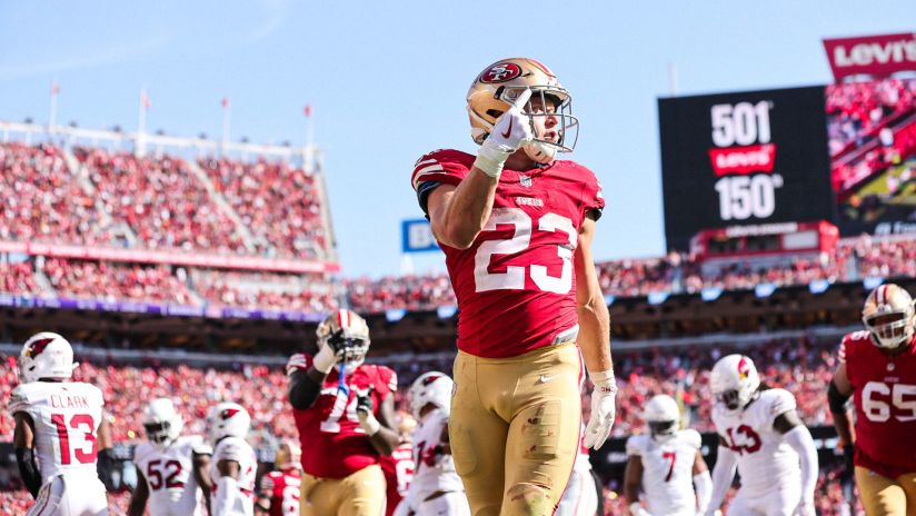 The 49ers win a close game in LA in a divisional game to remain