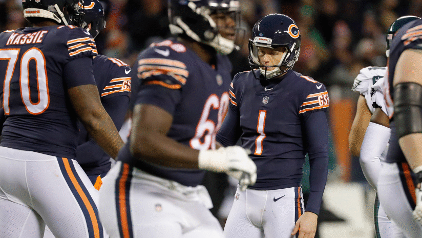 Bears Teammates Support Parkey After Miss