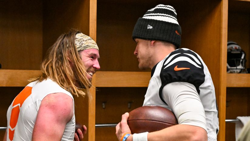 Photos: Bengals Warm Up for Steelers Rematch