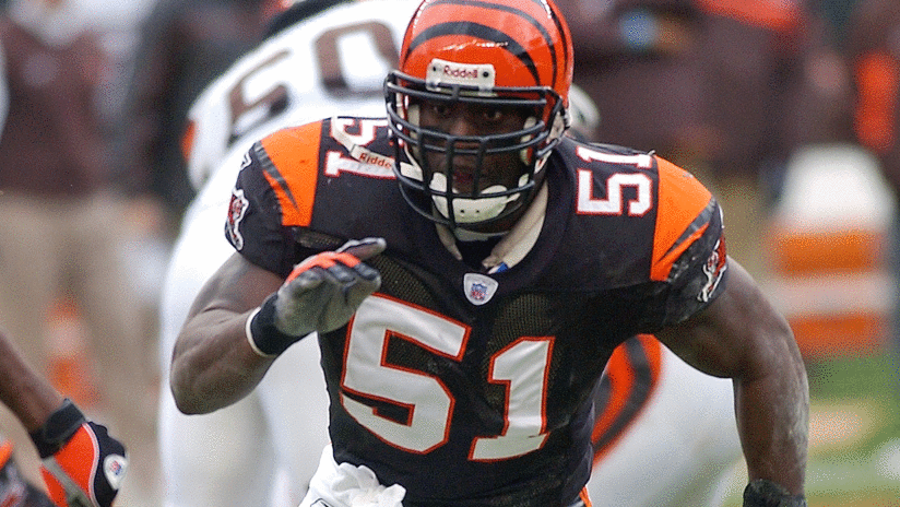 Takeo Spikes returned as a Bengals great.