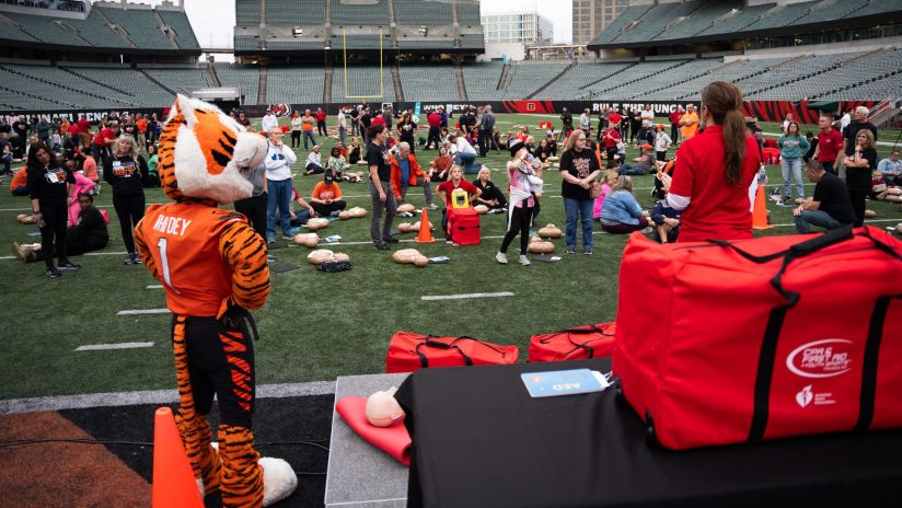 Logan Wilson Celebrity Softball Game big hit with Bengals fans