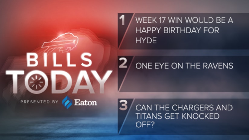 Bills Today Week 17 Win Would Be A Happy Birthday For Hyde