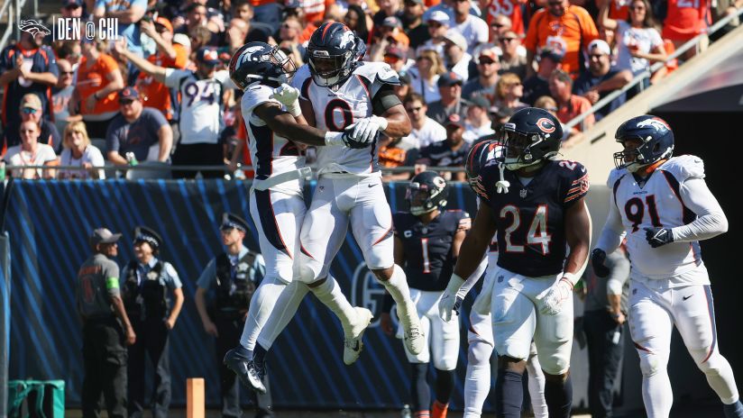 S Kareem Jackson seals Broncos' first victory with interception