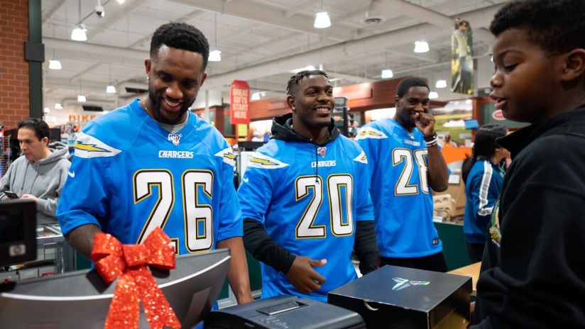 children's chargers jersey