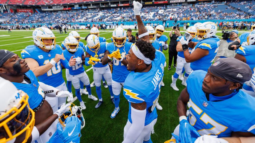 Los Angeles Chargers Nike Game Team Colour Jersey - Powder Blue