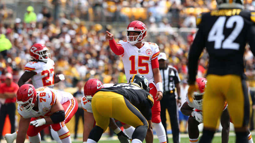 Chiefs at Steelers on September 16, 2018