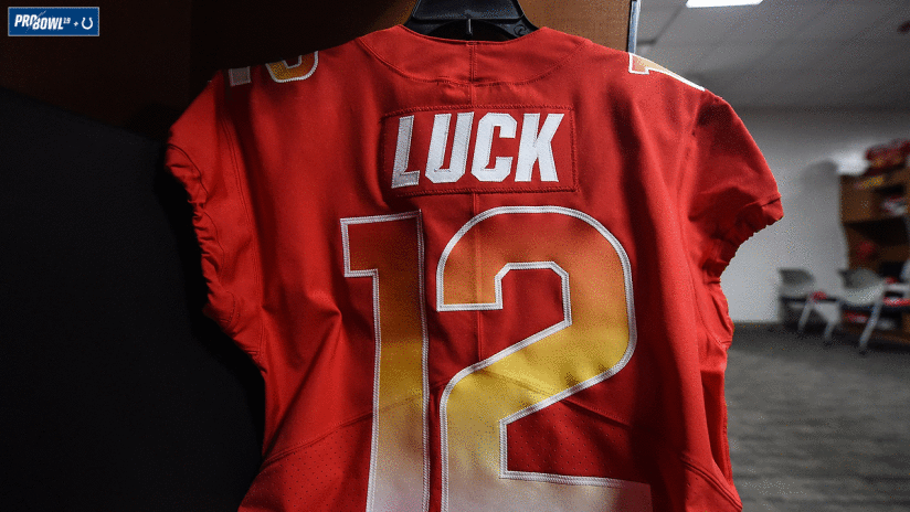 andrew luck pro bowl jersey for sale