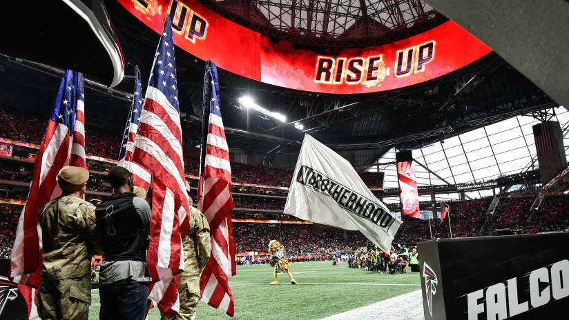 atlanta falcons veterans day gear