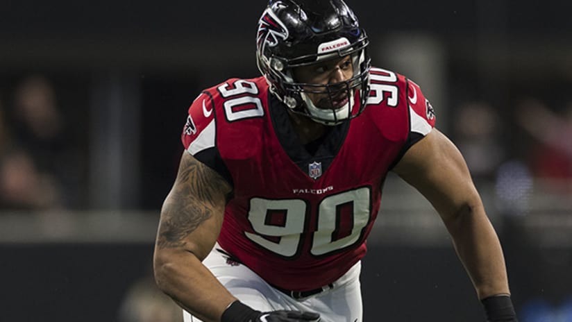 Falcons announce the release of veteran defensive end Derrick Shelby