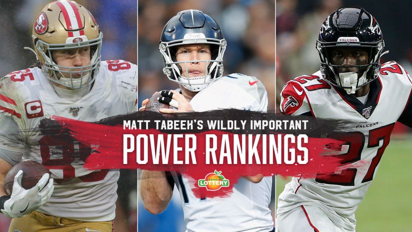 Week 15 Nfl Power Rankings Ravens 49ers 1 2 Vikings