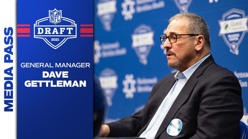 GM Dave Gettleman recaps 2021 draft