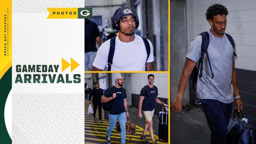 The Green Bay Packers arrived at Paycor Stadium for their preseason matchup against the Cincinnati Bengals on Friday, Aug. 11, 2023.