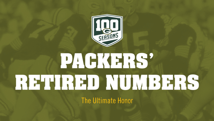 packers retired jersey numbers