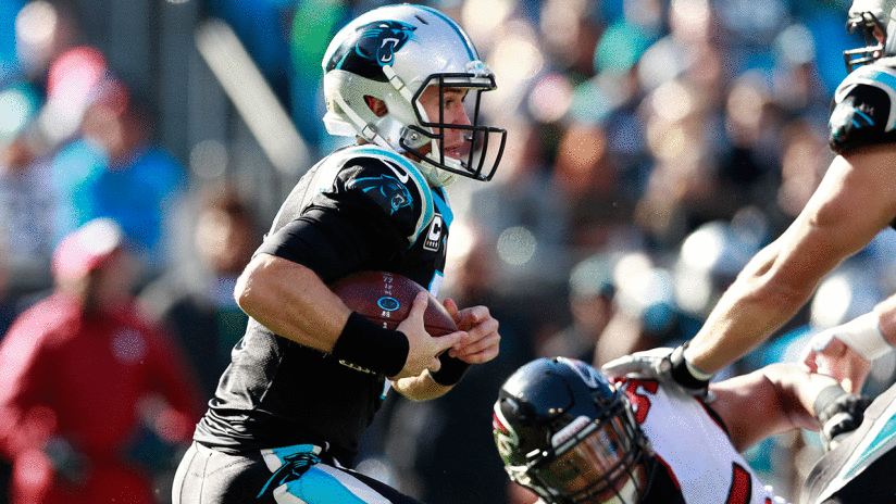 Taylor Heinicke takes off for a first down