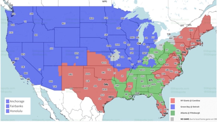 The 506 Nfl Maps Week 12