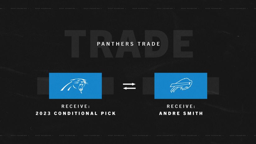 Panthers trade Andre Smith to Bills