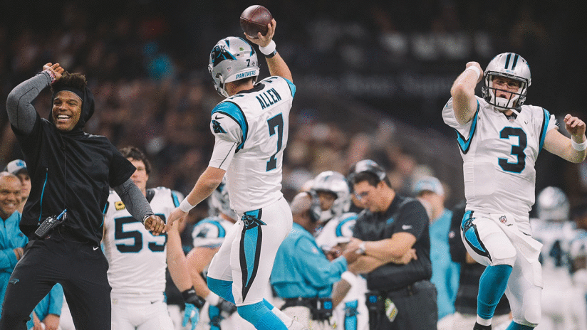 Kyle Allen sneaks into end zone for first career TD