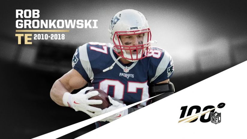 Nfl All Time Team Rob Gronkowski