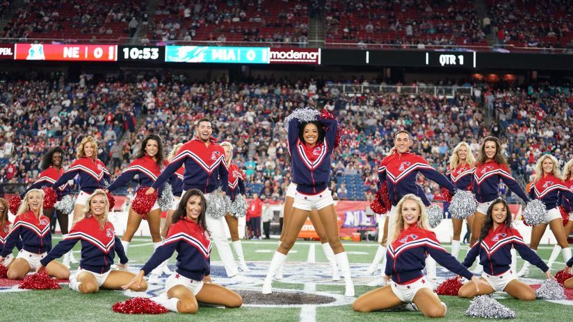 New England Patriots Cheerleaders Speaking Fee and Booking Agent