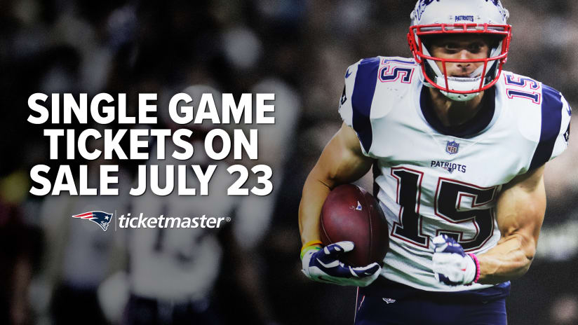 Patriots 2018 Individual Game Tickets To Go On Sale Monday July 23