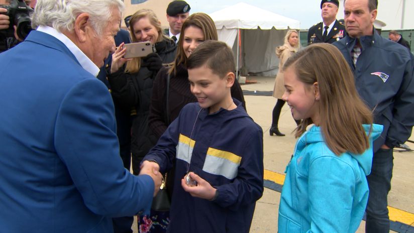 Patriots Host Vau Fallen Heroes Memorial At Gillette Stadium