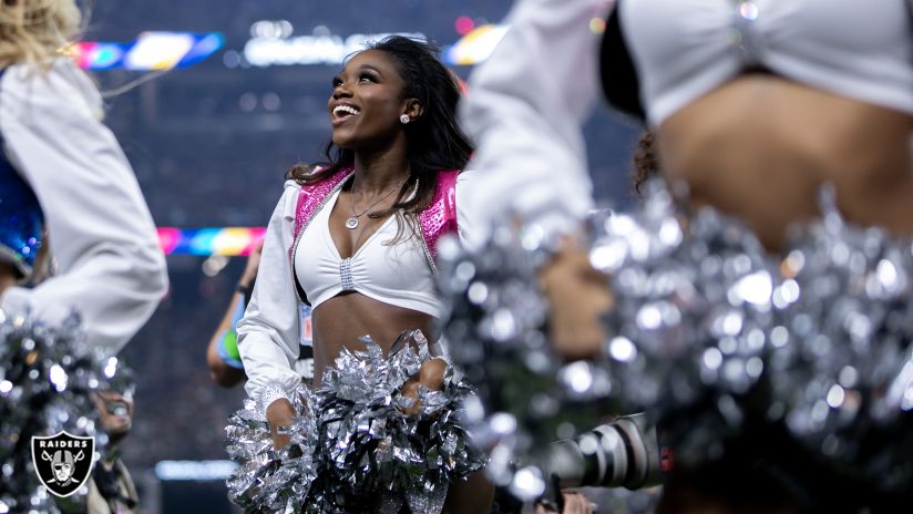 Raiders Cheerleader Went Viral During Preseason Debut